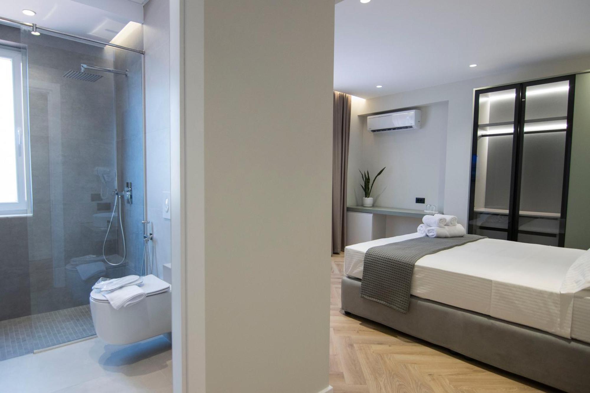 Mina Luxury Rooms 地拉那 外观 照片