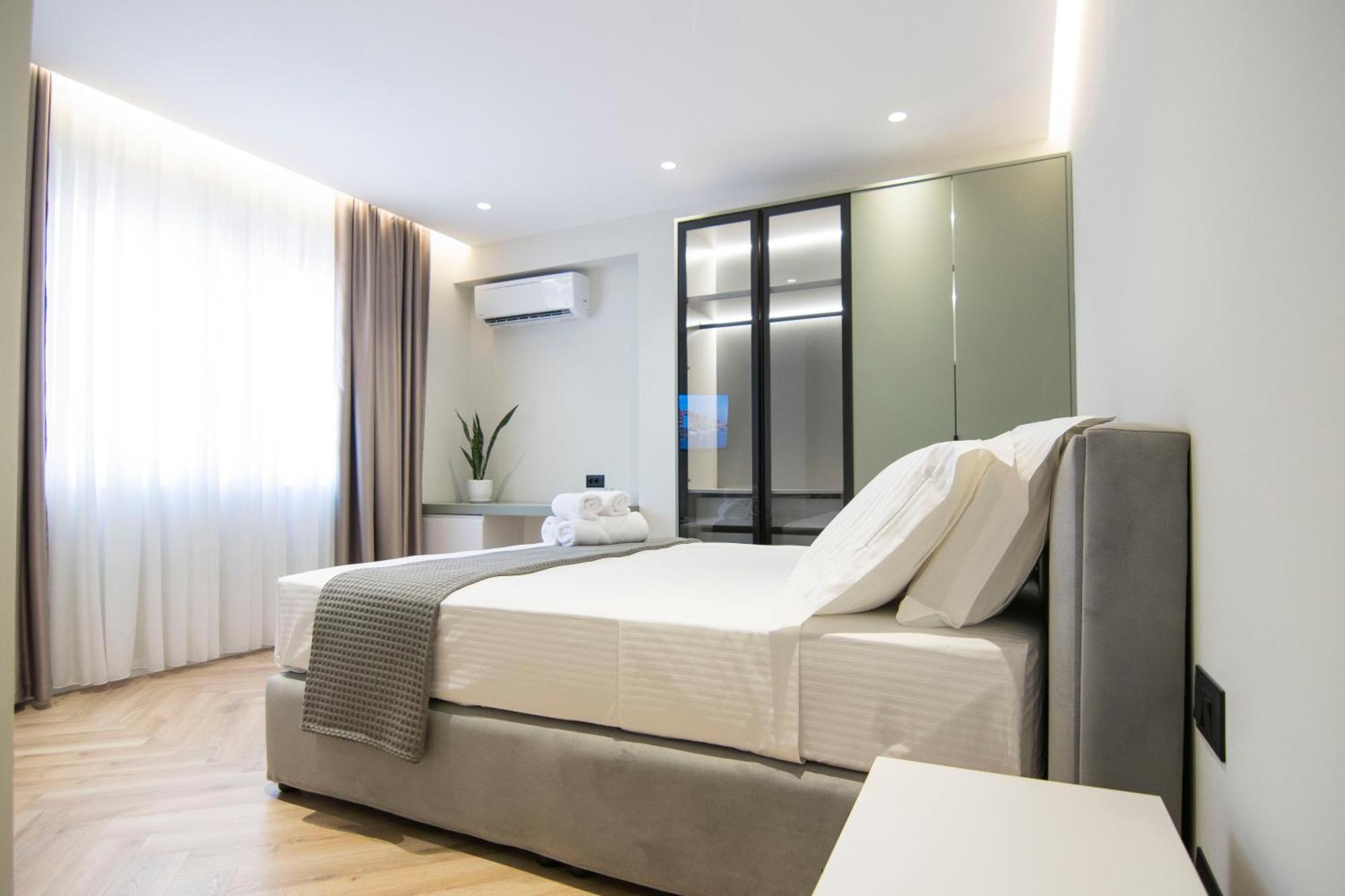 Mina Luxury Rooms 地拉那 外观 照片